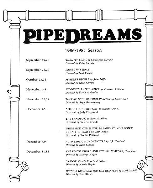 1986-1987 Pipe Dreams Season