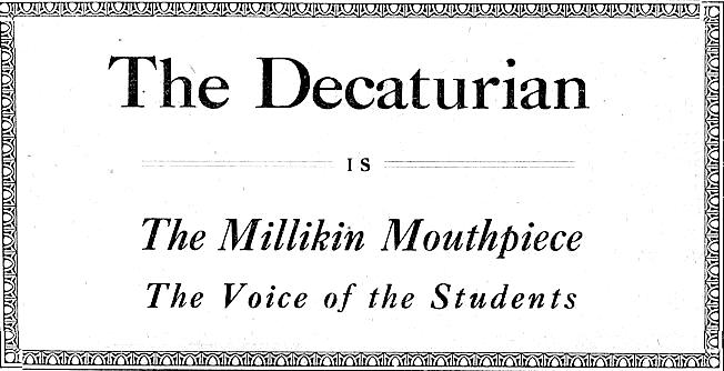 Decaturian Advertisement 22 September 1921