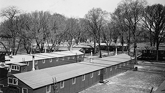 Army Air Corps cadet barracks 1943