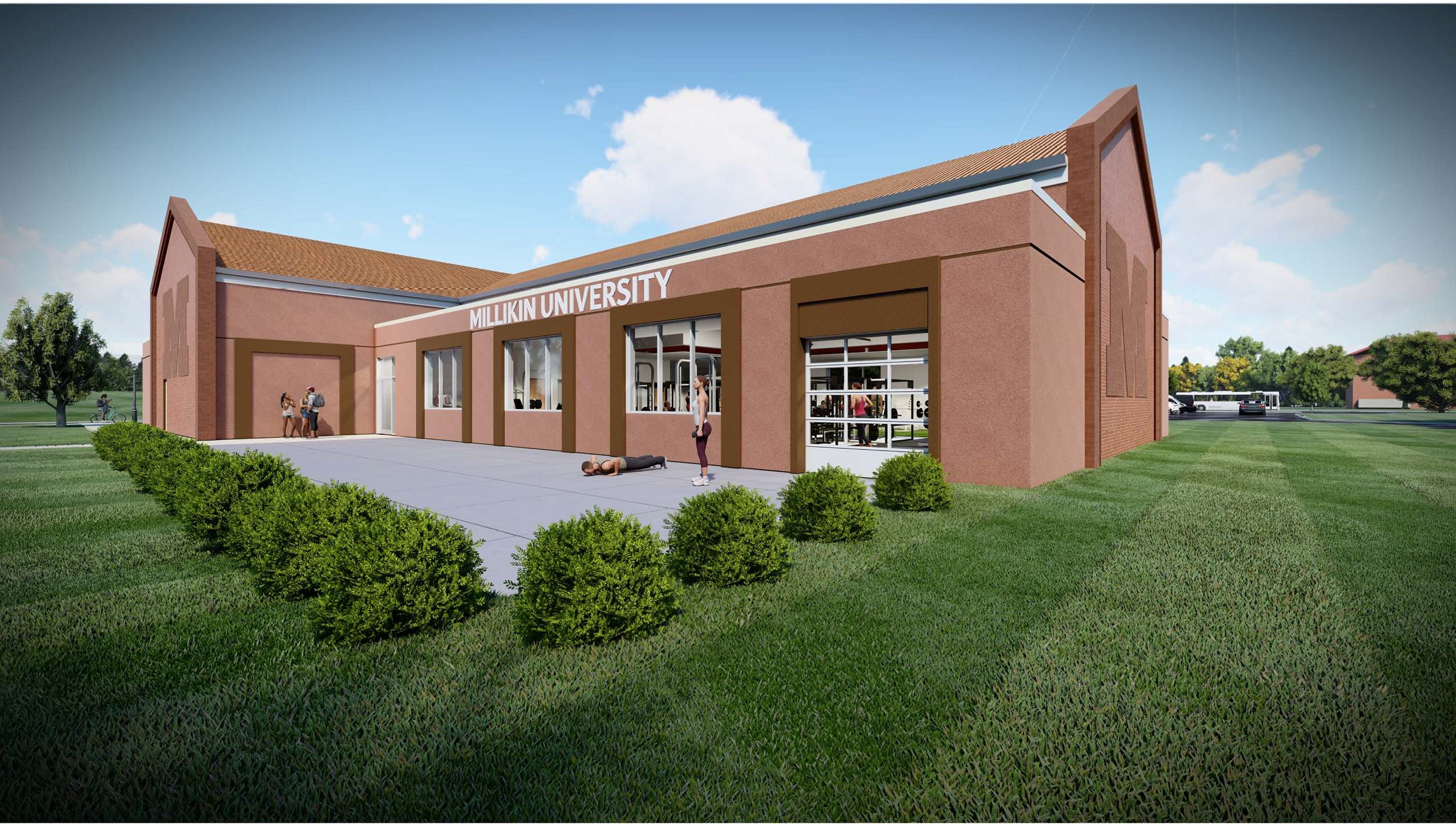 Athletic Facility Rendering 2
