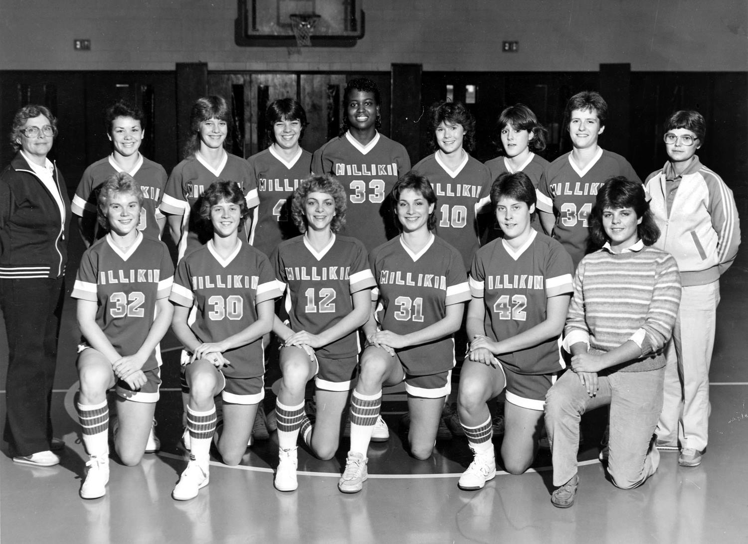 1984-85 womens basketball team