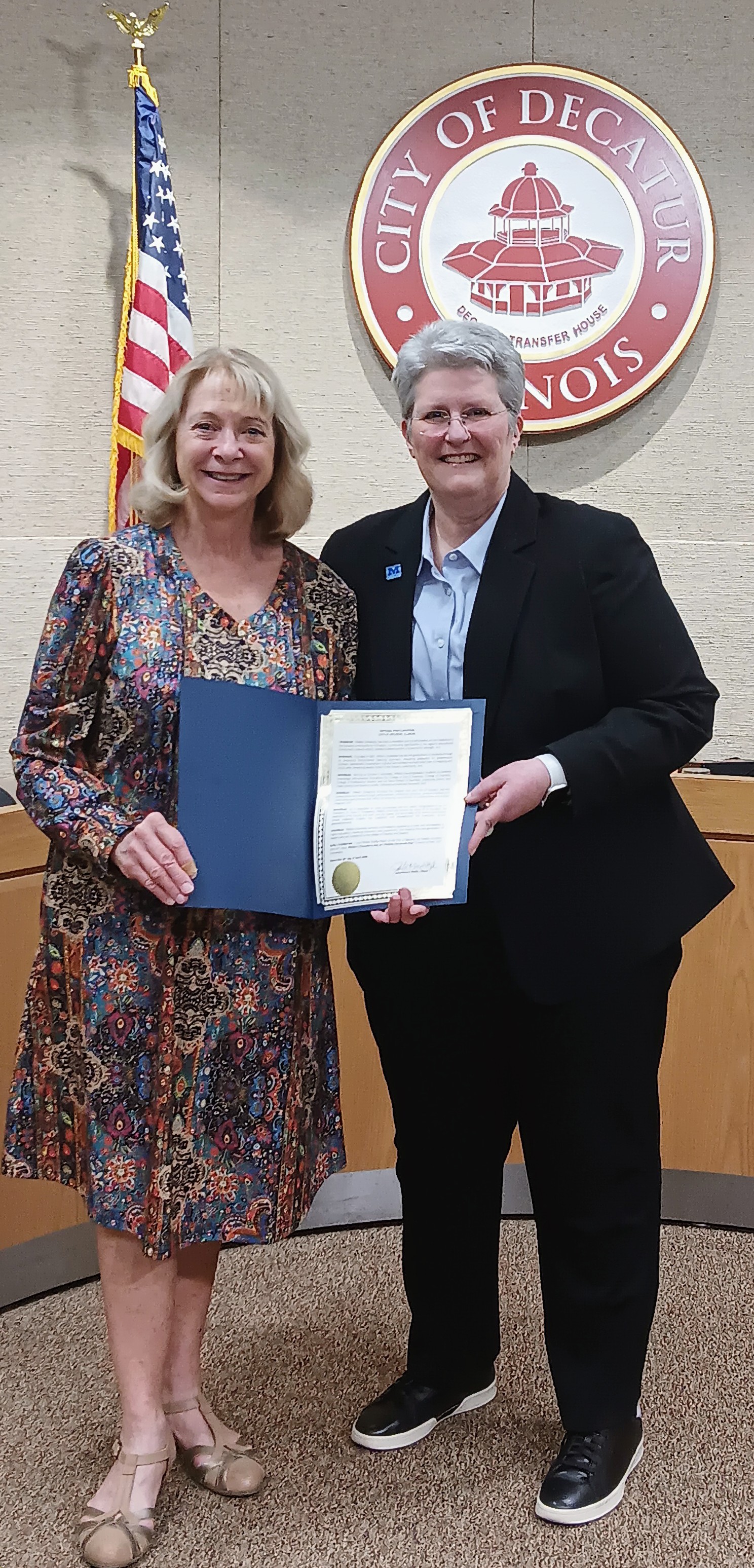 Decatur Mayor Julie Moore Wolfe