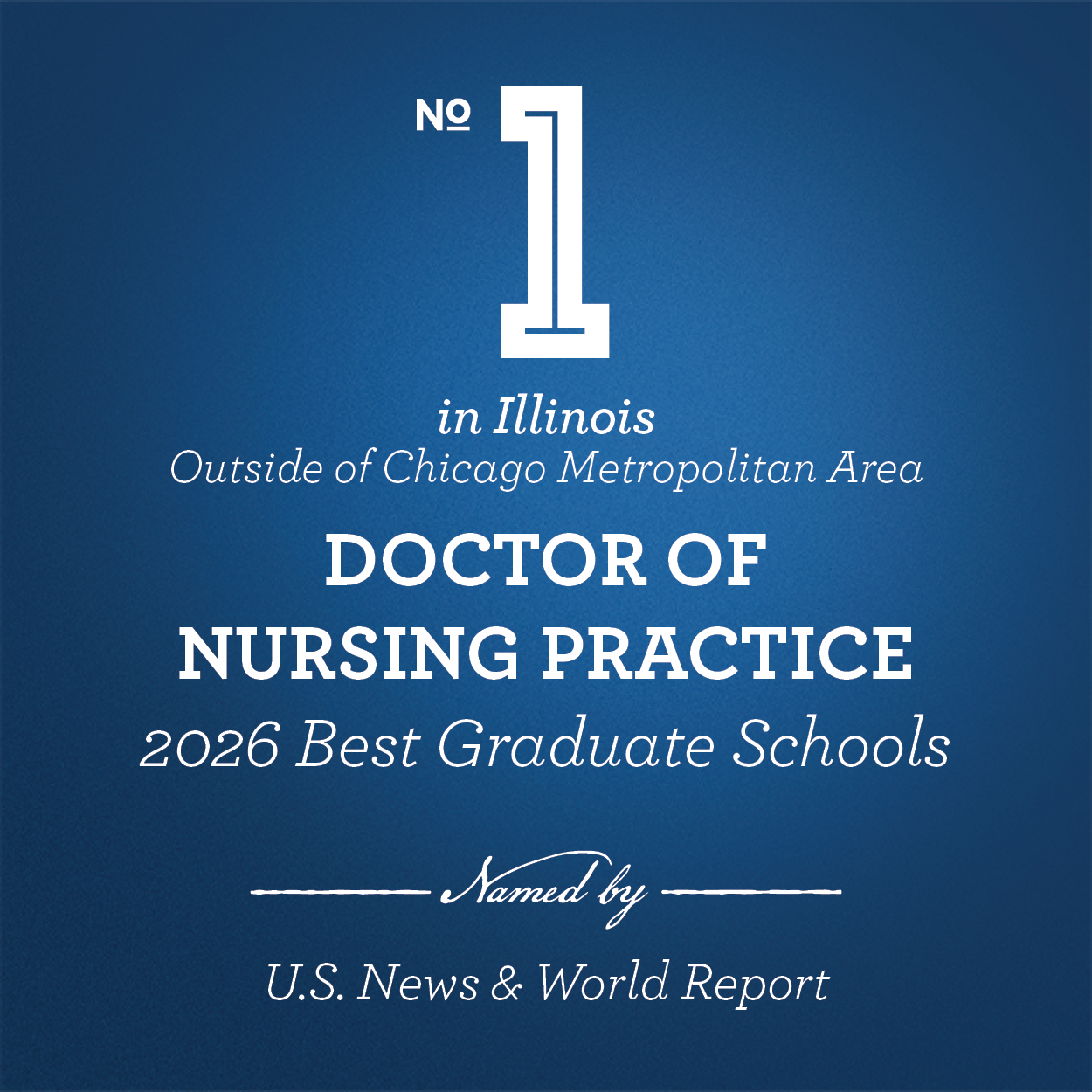 number 1 in illinois Doctor of Nursing Practice