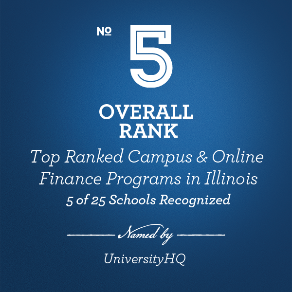 number 5 overall rank finance programs illinois