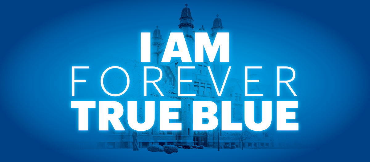 I am forever true blue