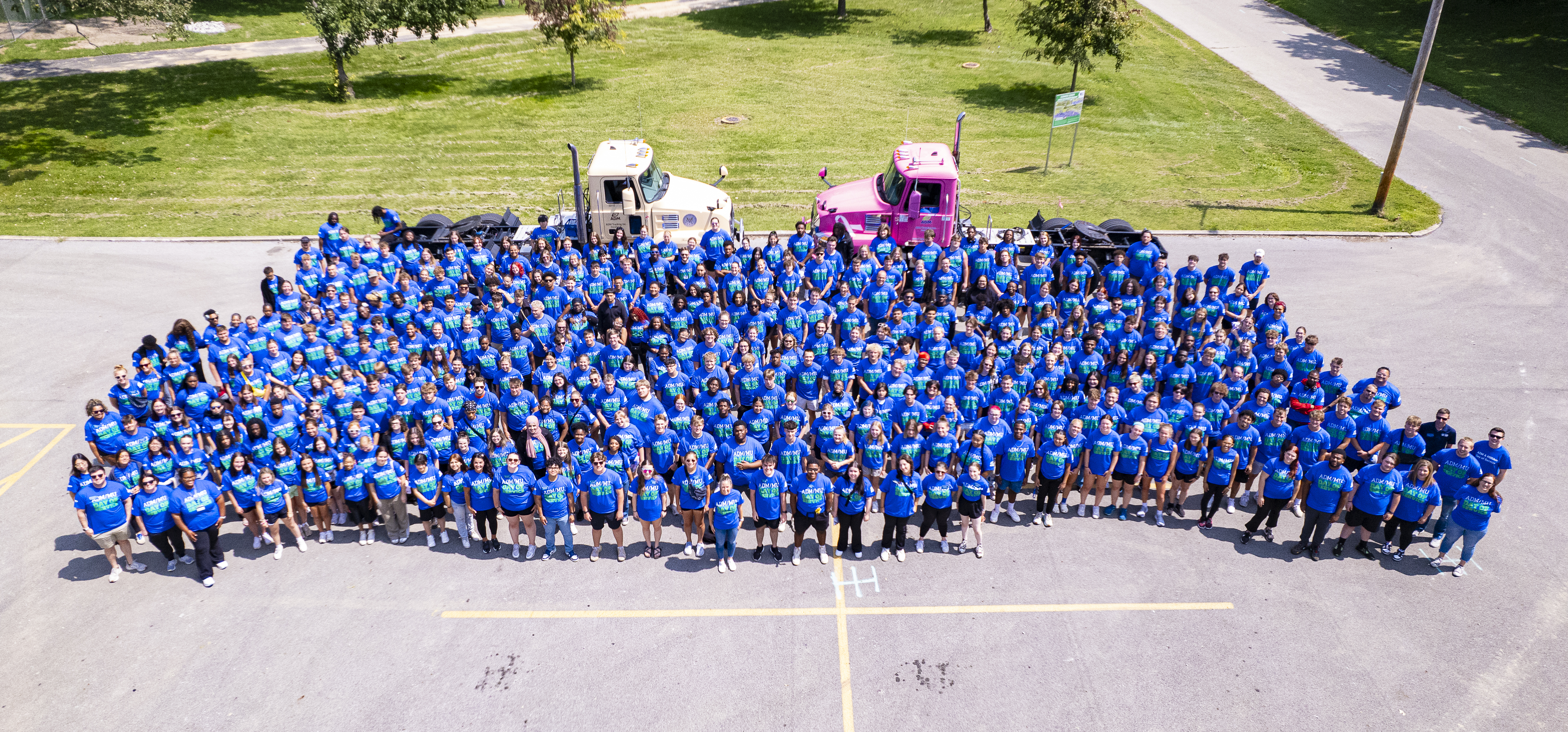 Millikin students at Day of Service