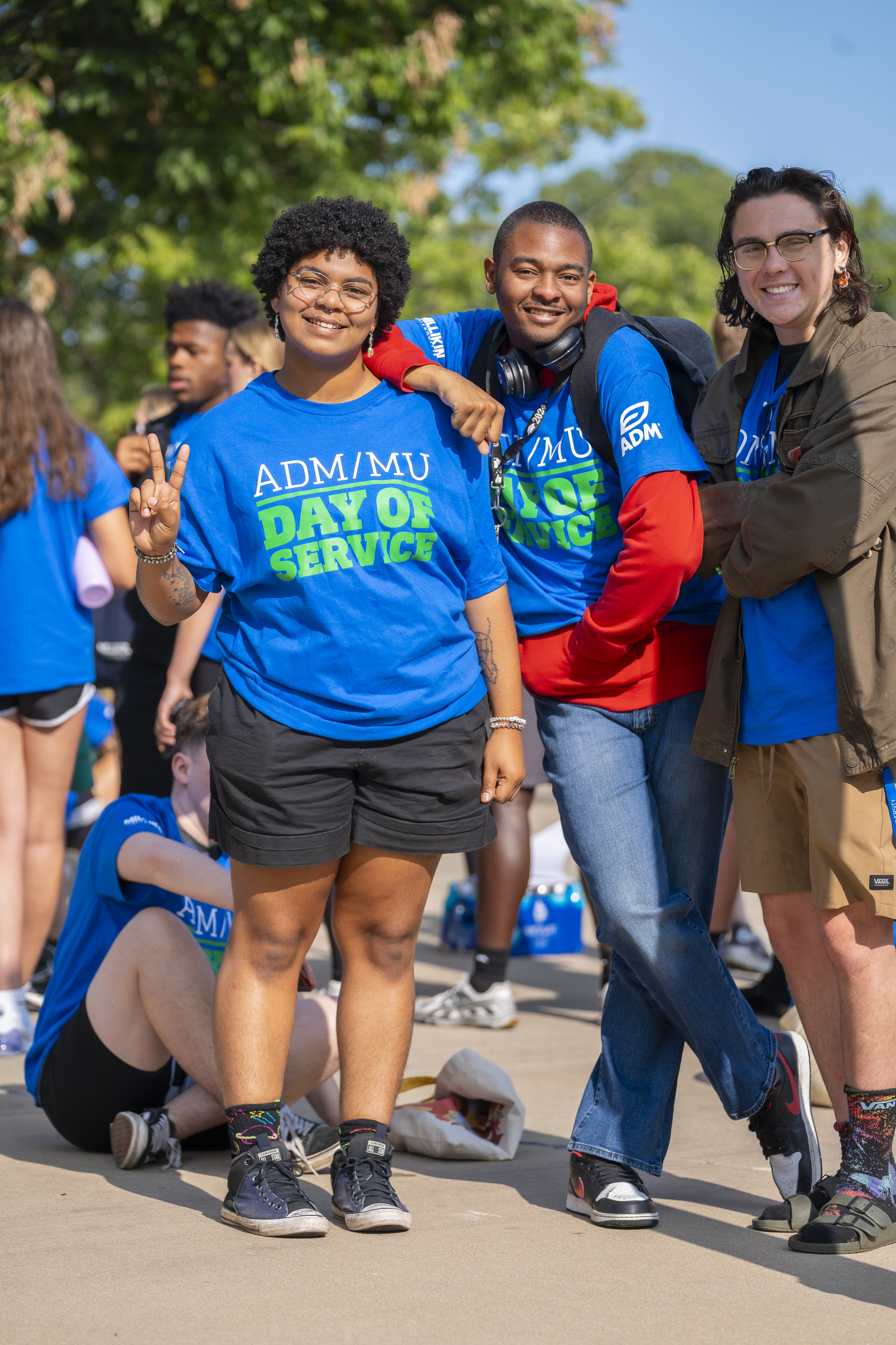 Students at Day of Service