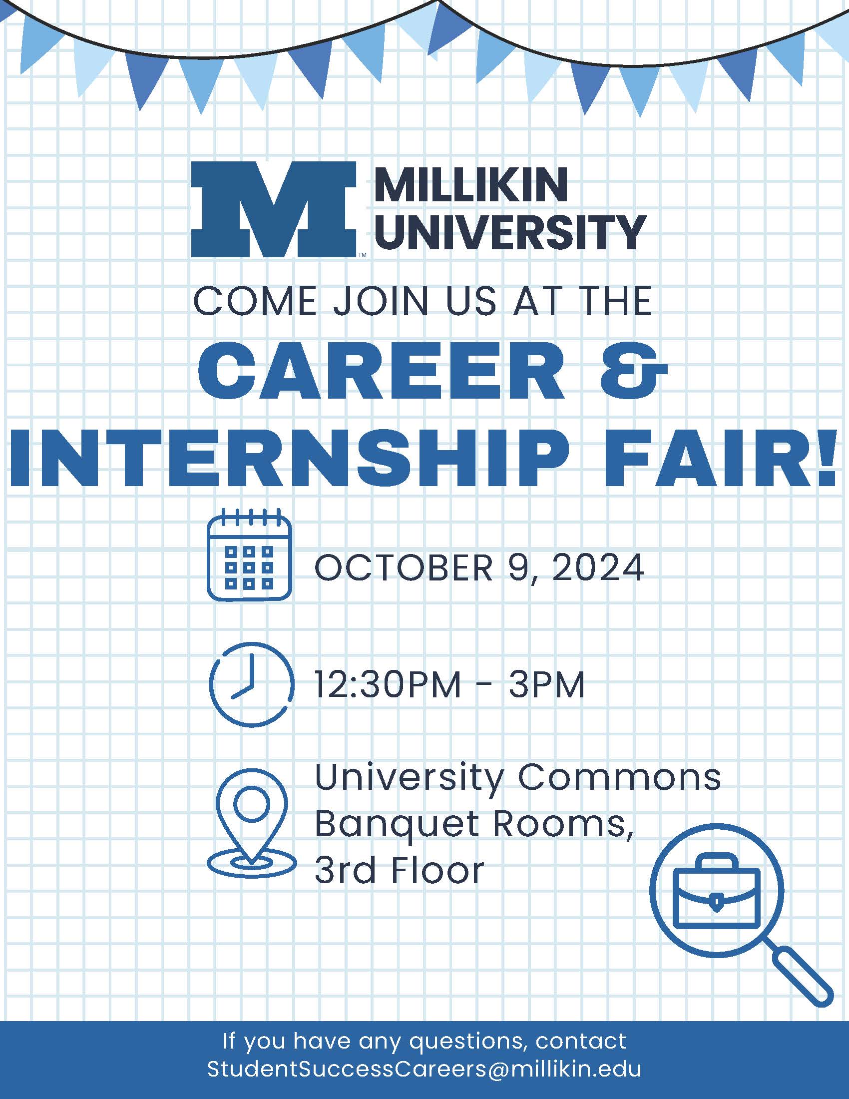 Career & Internship Fair Poster