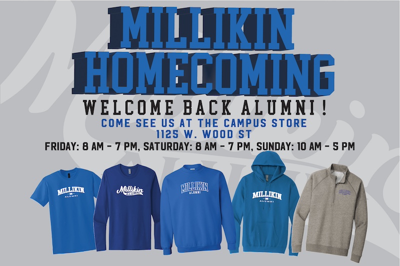 Homecoming campus store hours