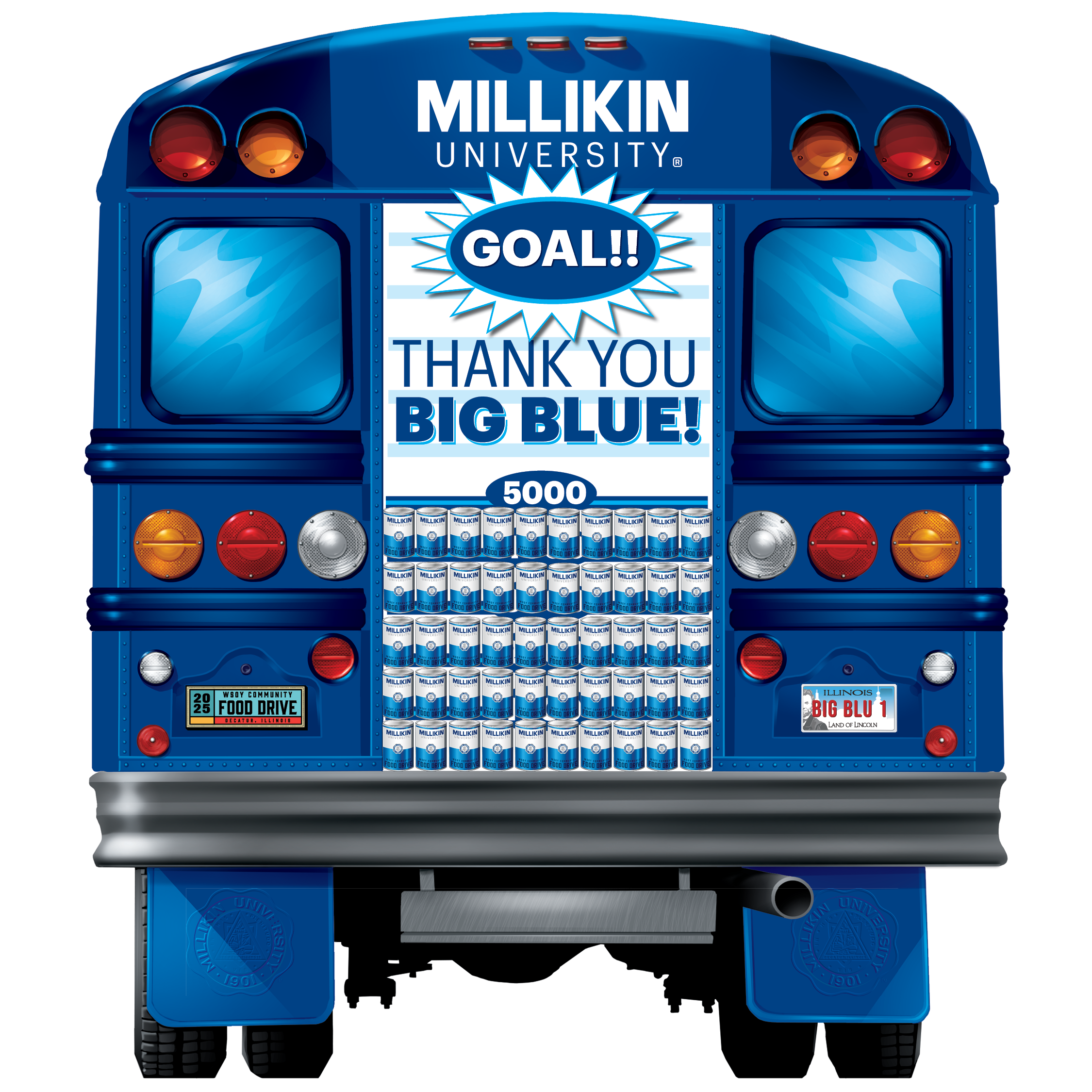 wsoy food drive bus
