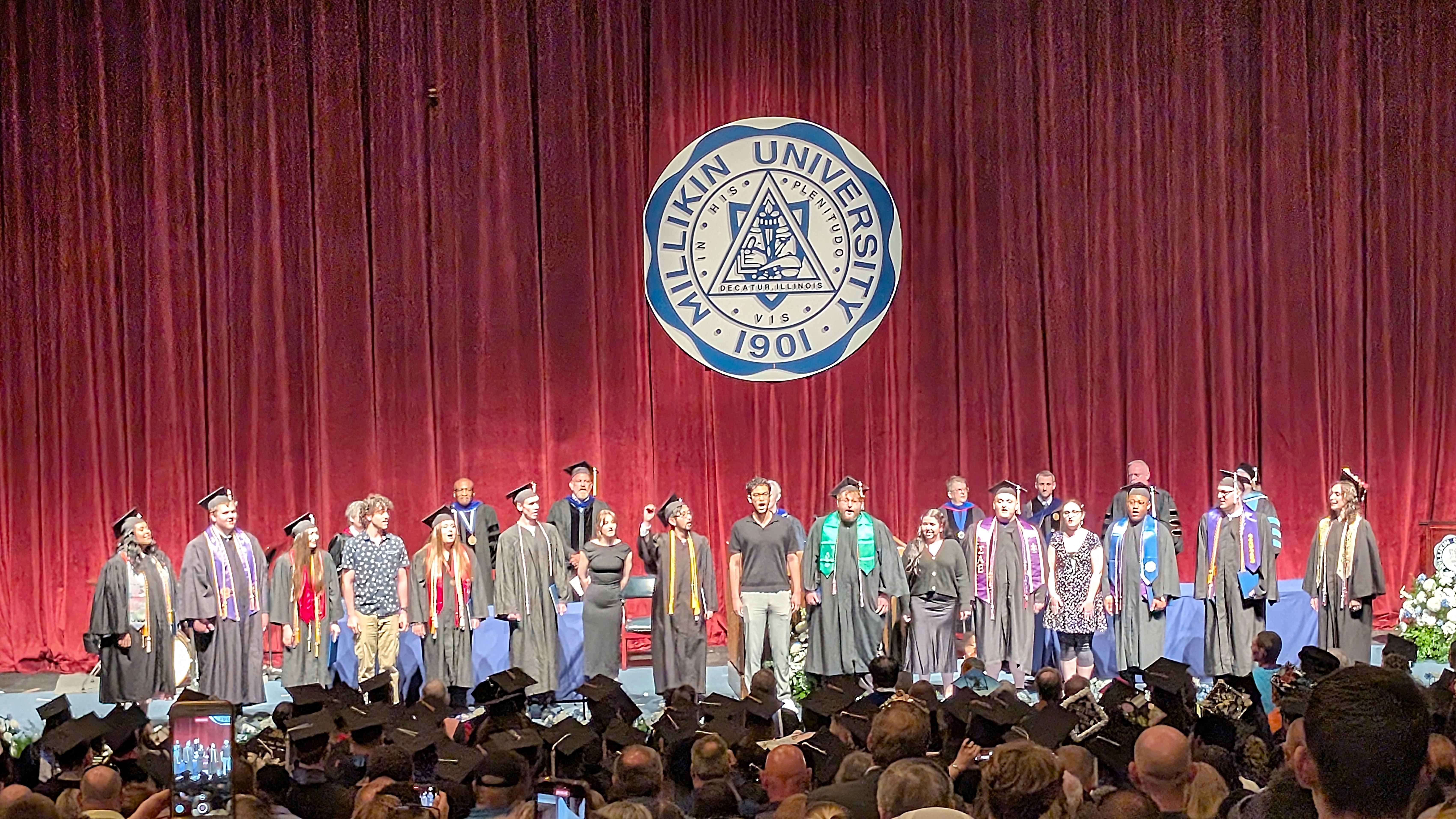 Alma mater singers