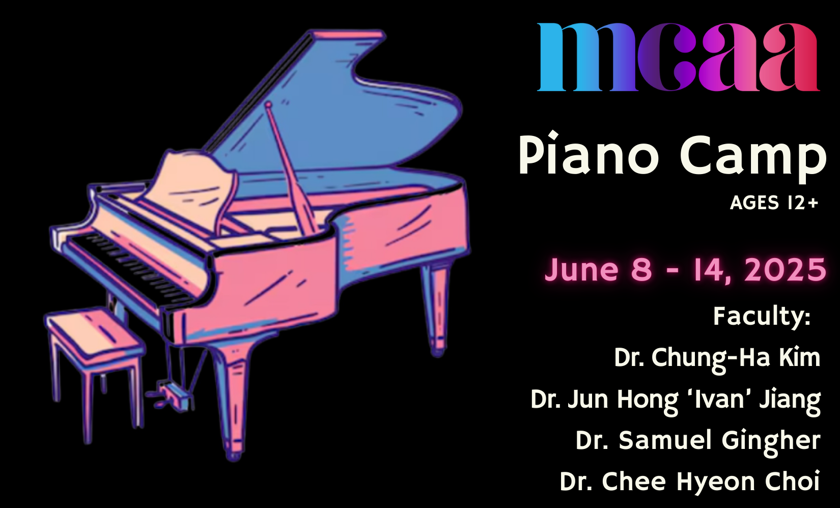 mcaa piano camp