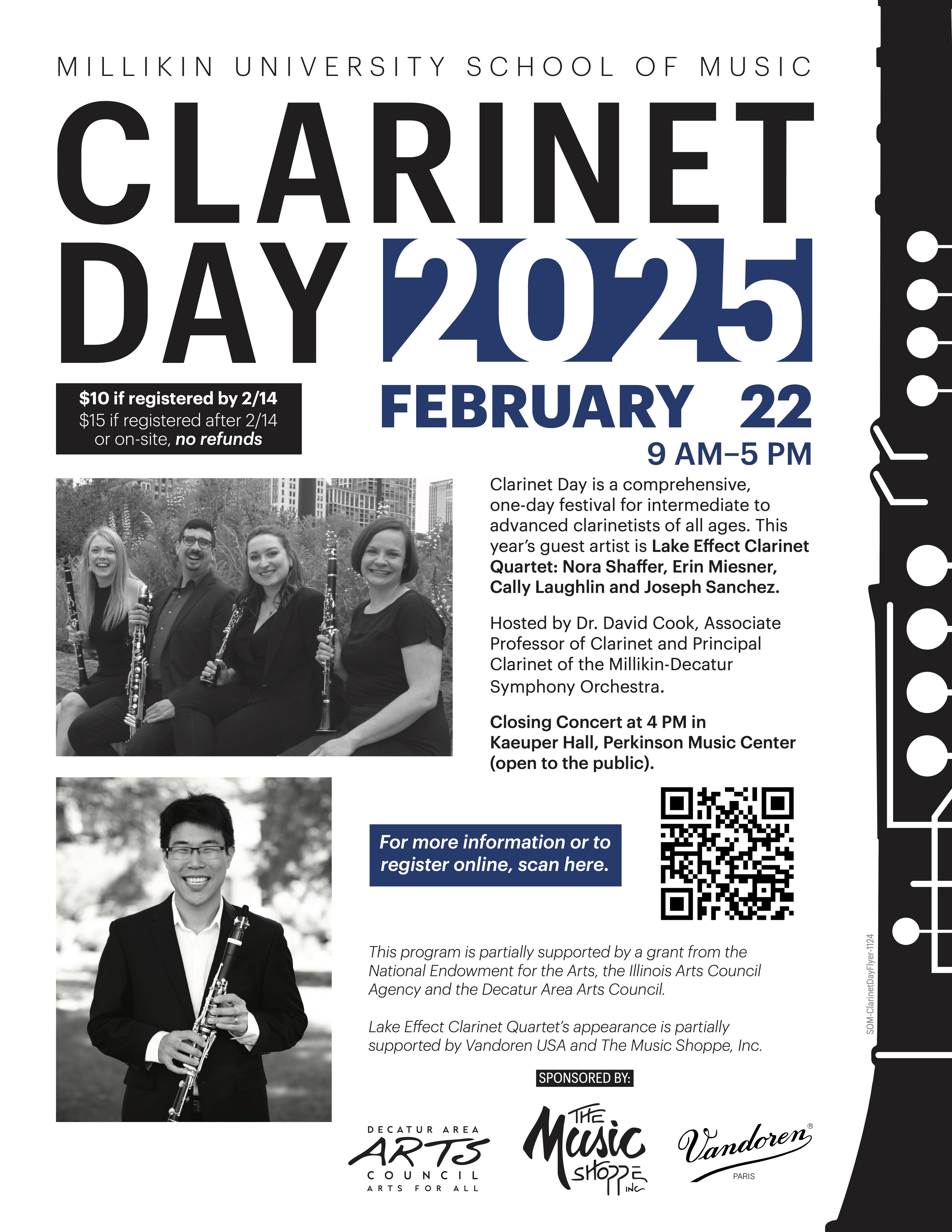 Clarinet day flyer