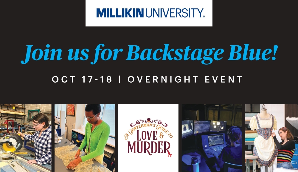 join us for backstage blue