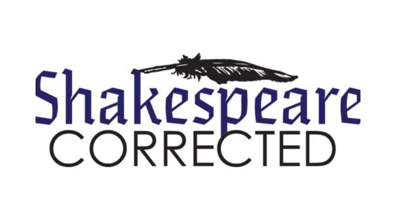 Shakespeare Corrected Logo