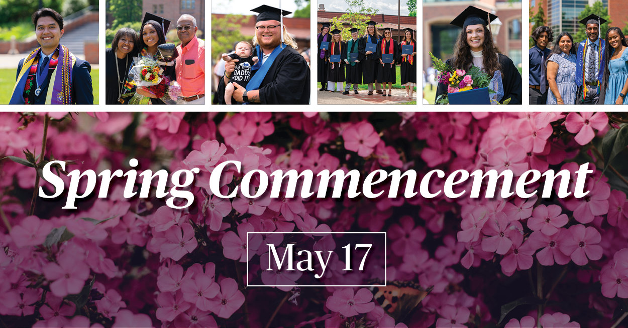 Spring Commencement may 17