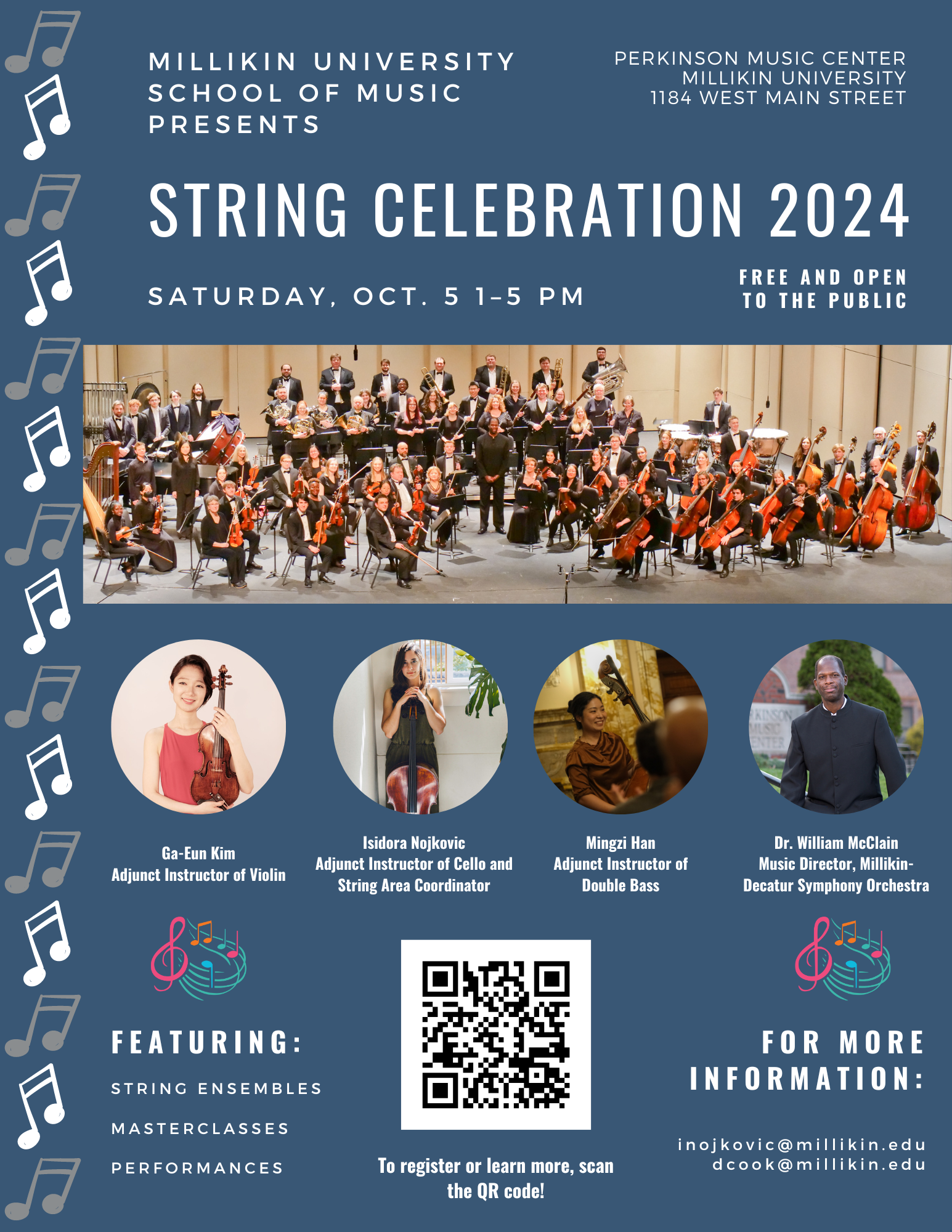 string celebration flyer