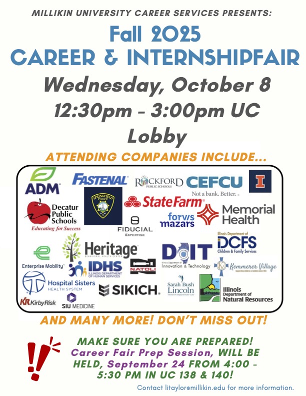 Fall 2025 career & internship fair