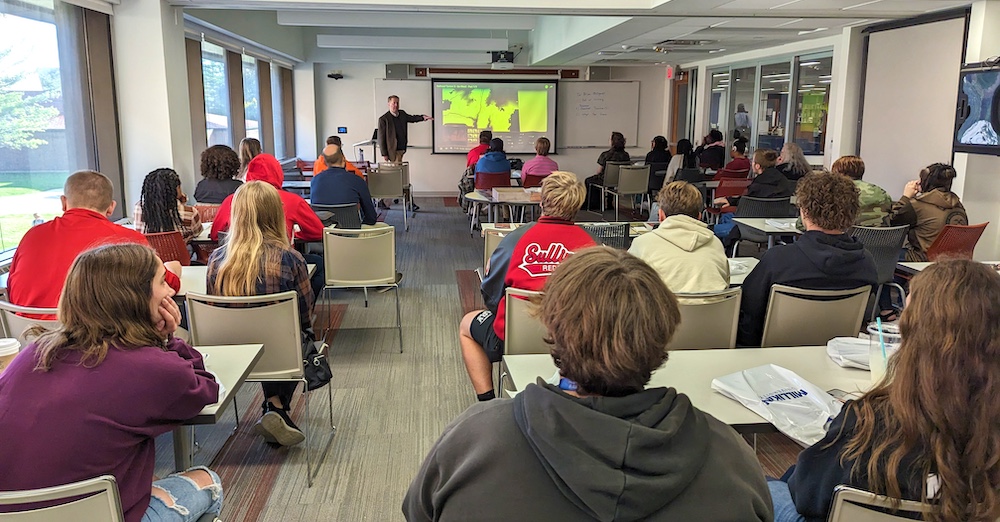 students in classroom