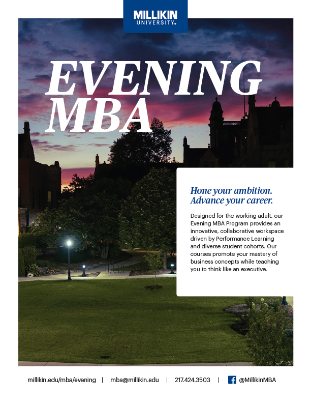 mba evening flier