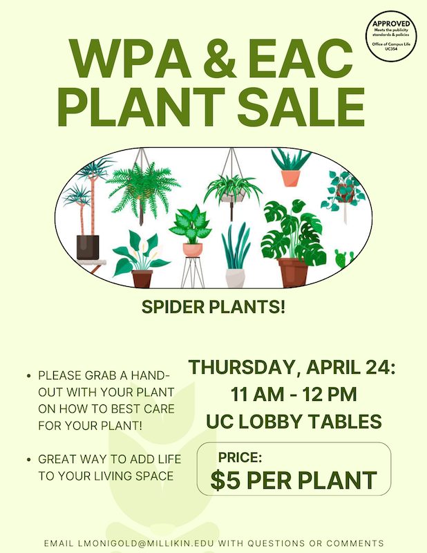 wpa and eac plant sale