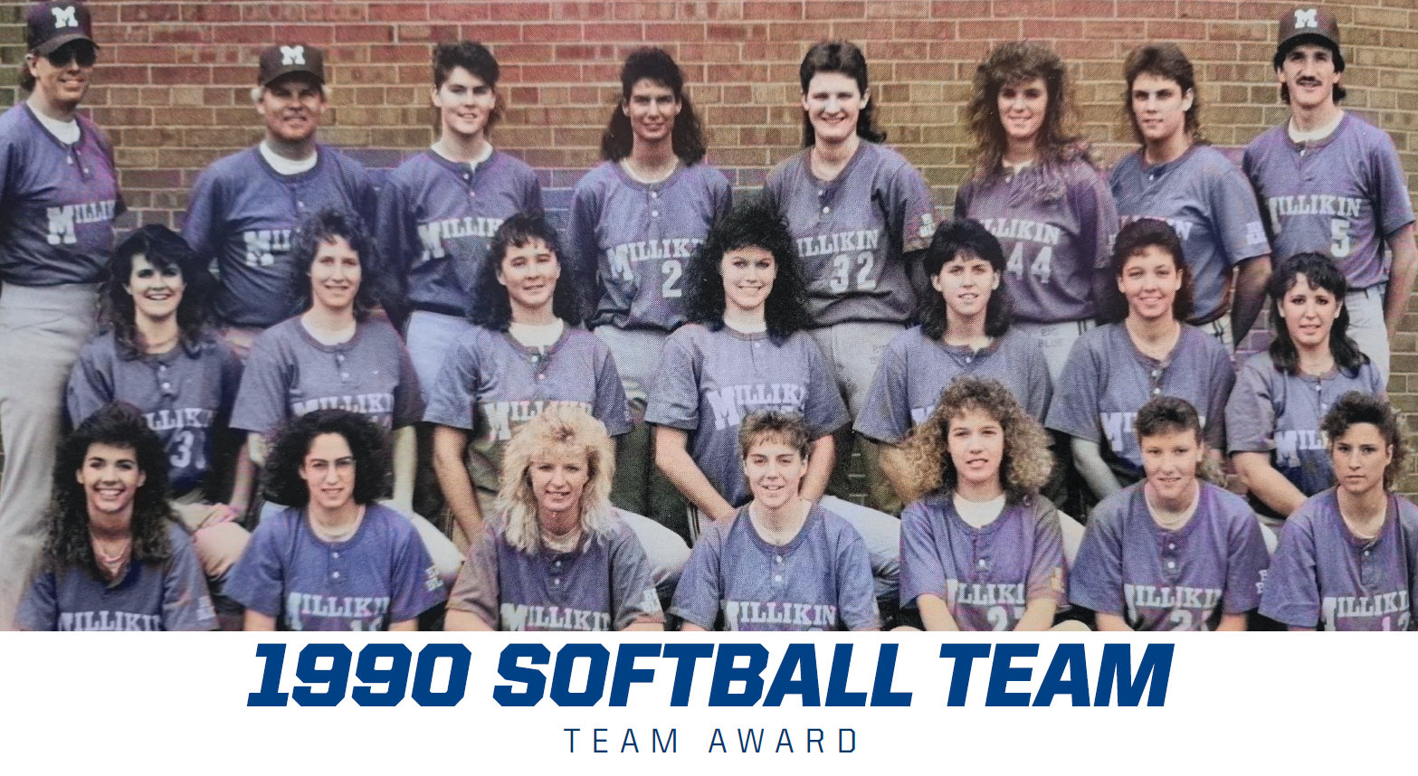 1990 Millikin Softball Team