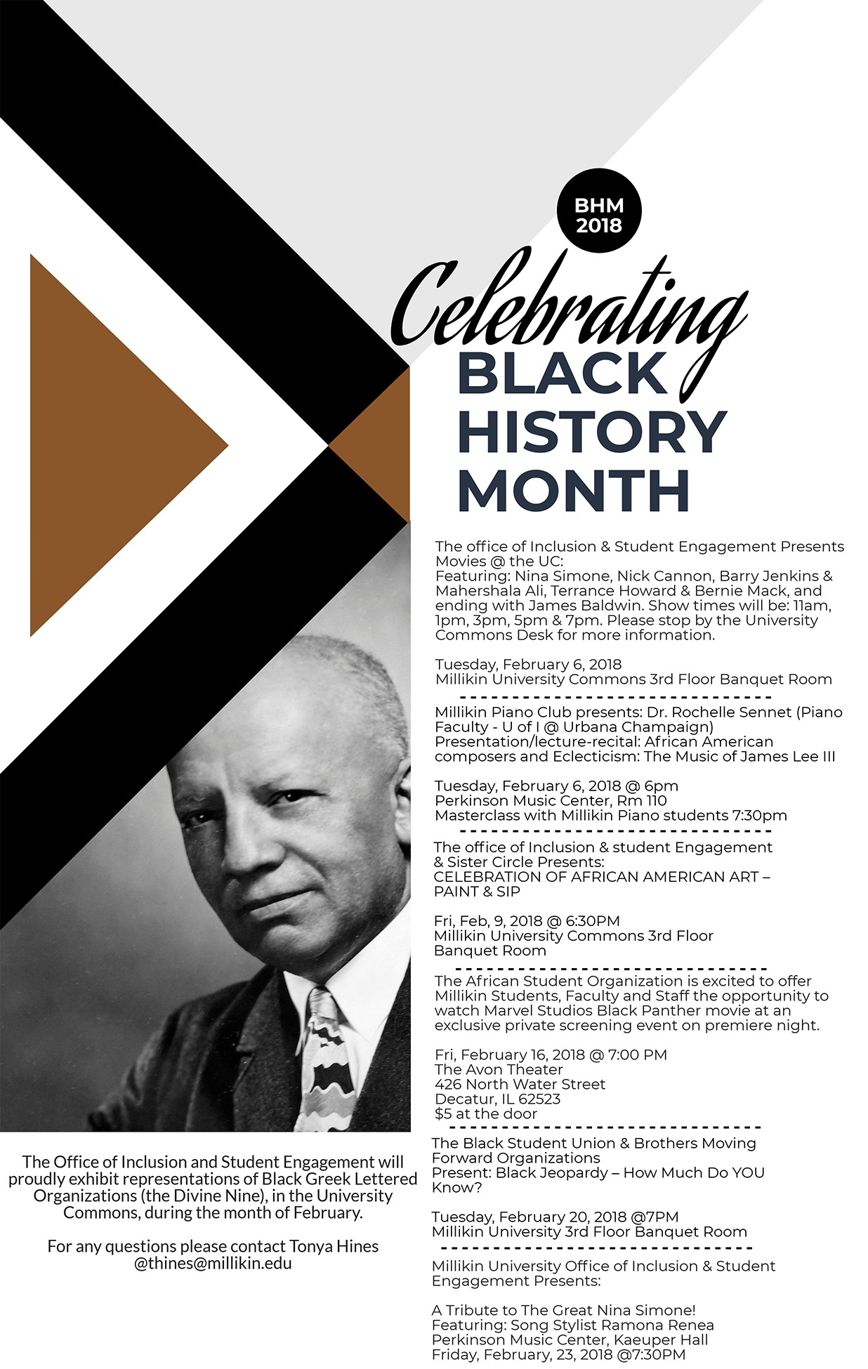 Millikin Black History Month