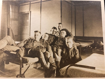 SATC Men in barracks