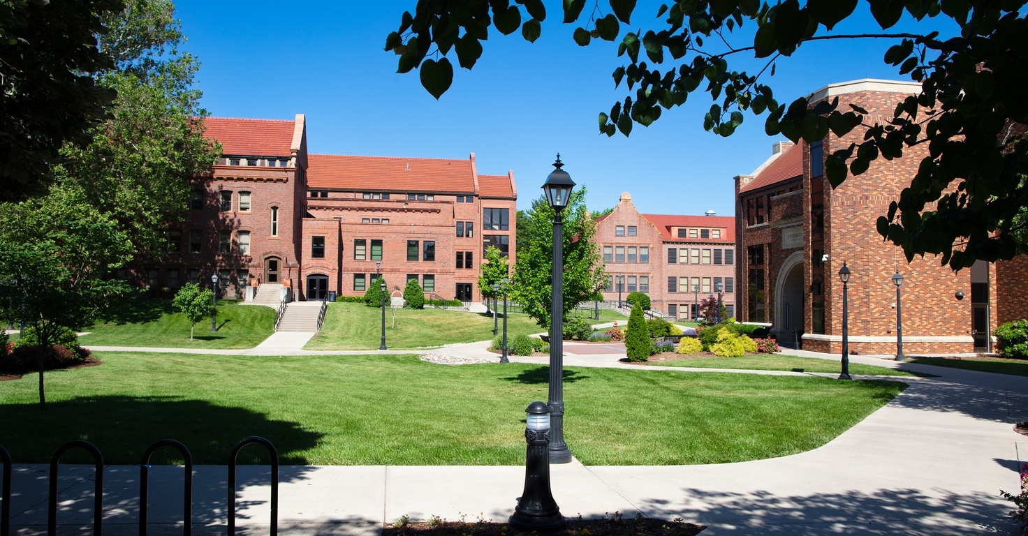 Campus in summer