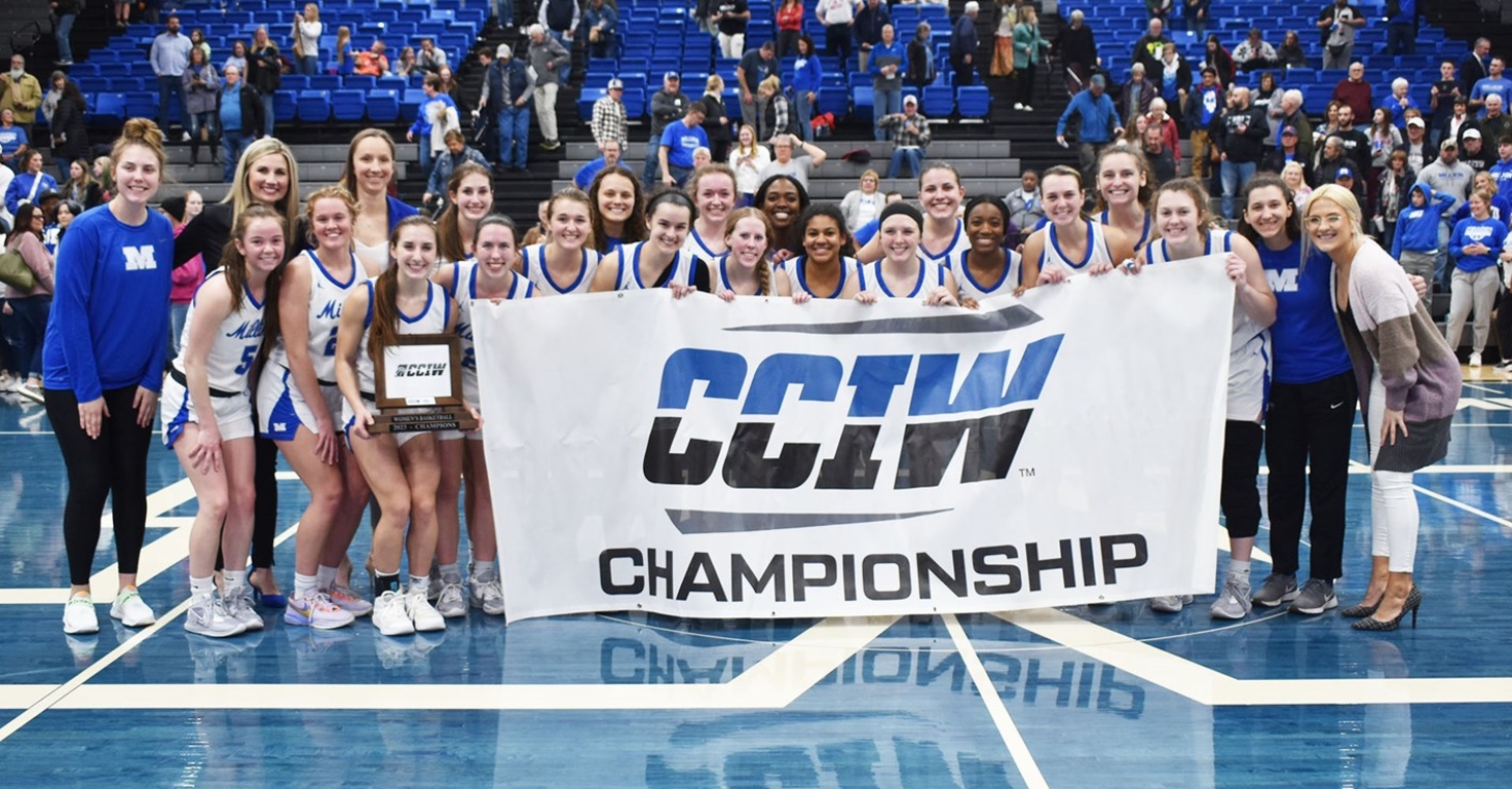 women&#039;s basketball team cciw championship