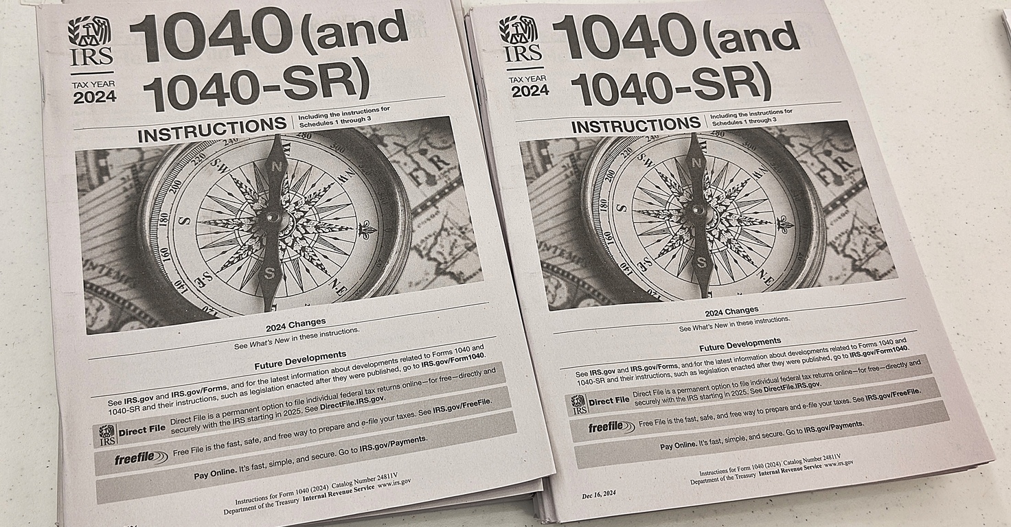 1040 Tax forms