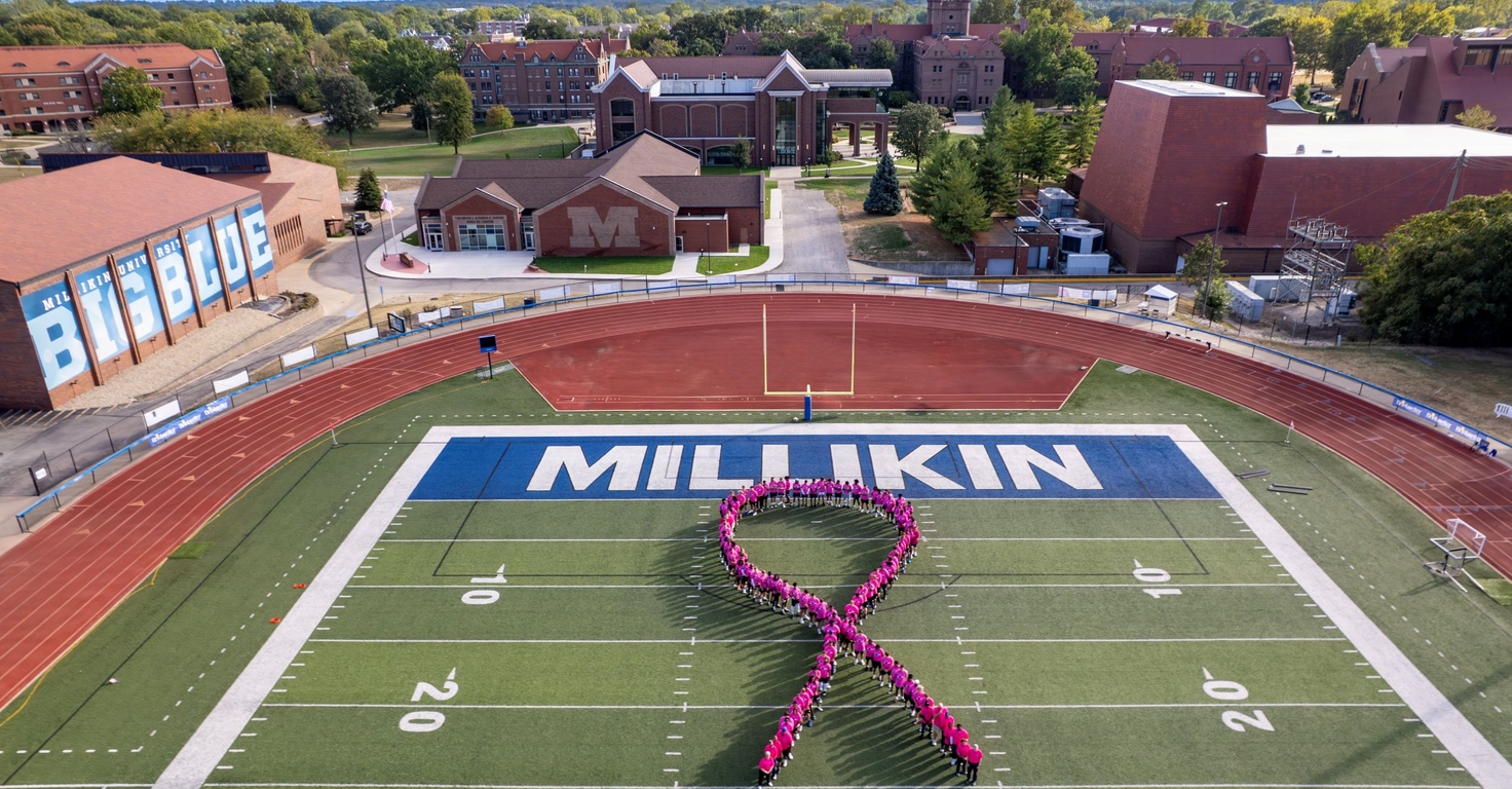Real Men Wear Pink Ribbon Photo