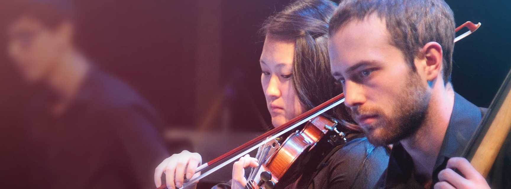 students playing instruments