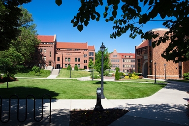 Campus in summer