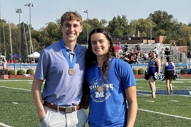 Jake Shumaker and Elyce Knudsen