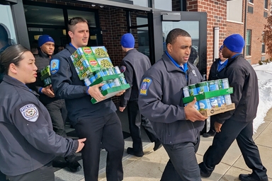 Millikin Market donation