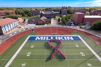 Real Men Wear Pink Ribbon Photo
