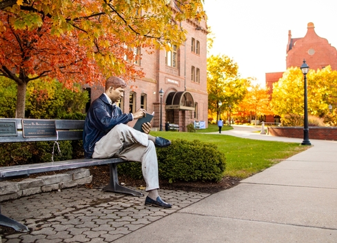 Millikin Bronze Man