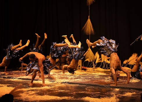 Performers on stage