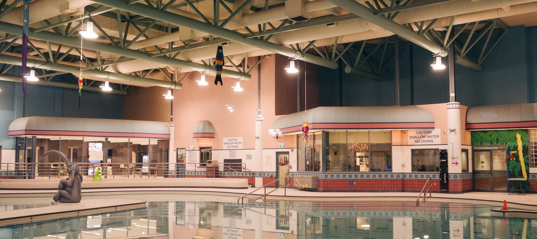 old swimming pool