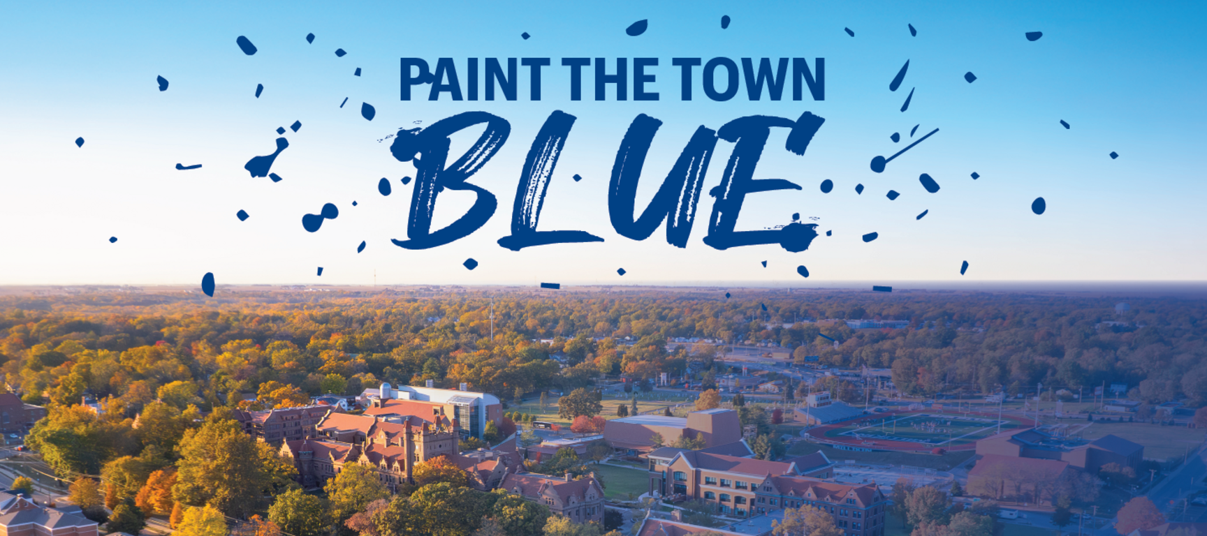 paint the town blue