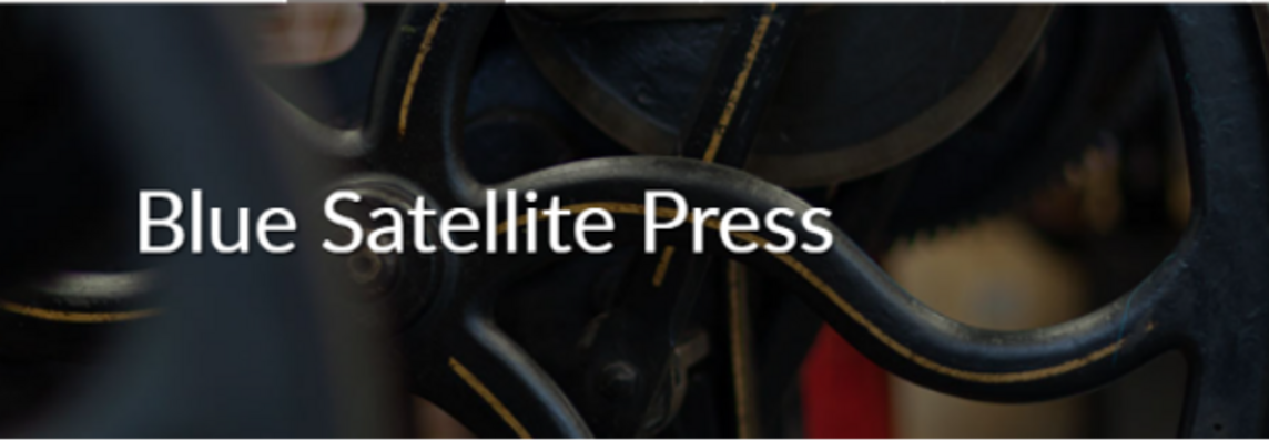 Blue Satellite Press Logo