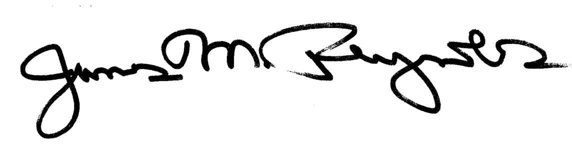 Jim Reynolds Signature