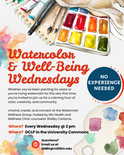 watercolor and well-being wednesdays